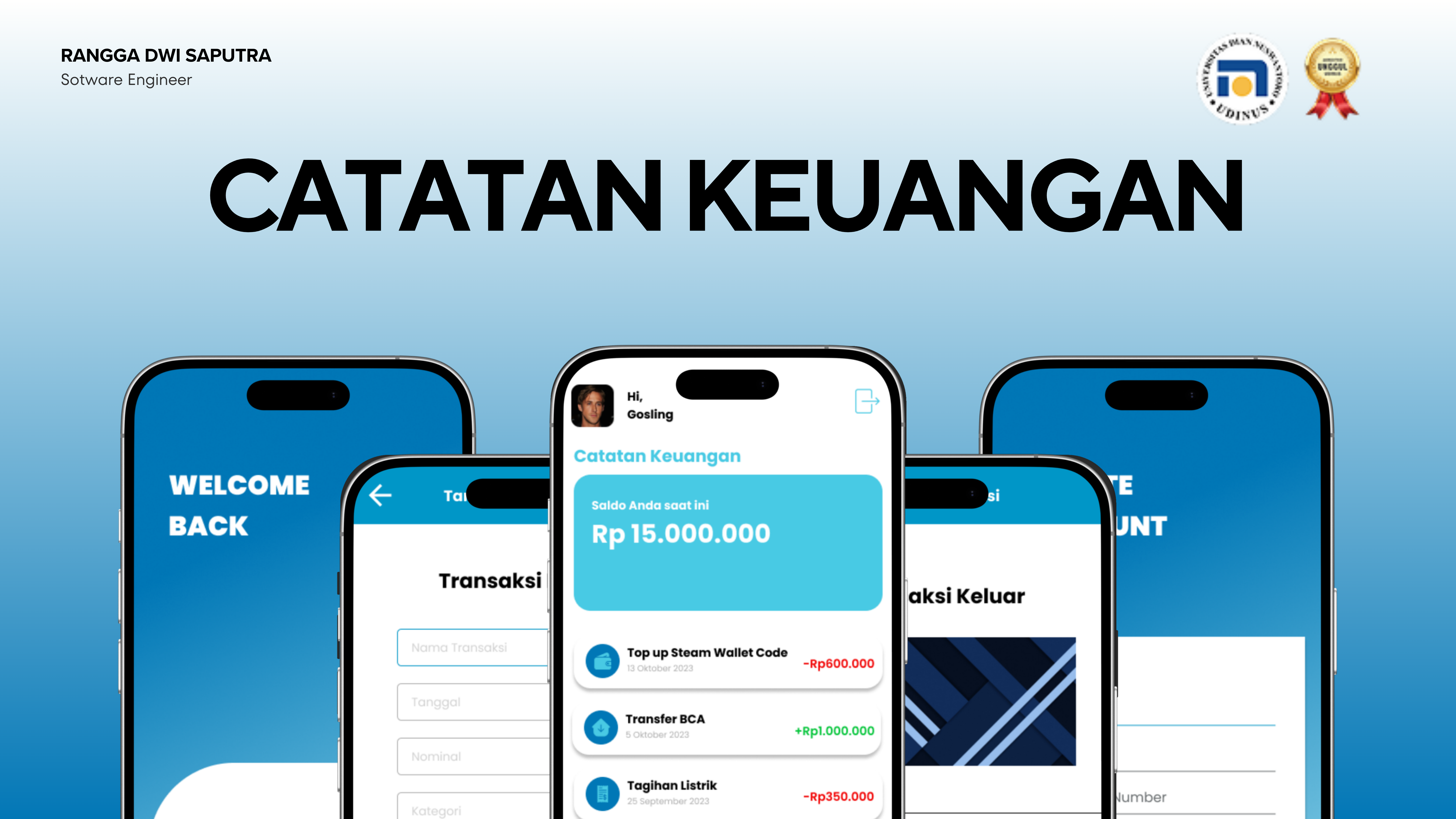 Catatan Keuangan Mobile App