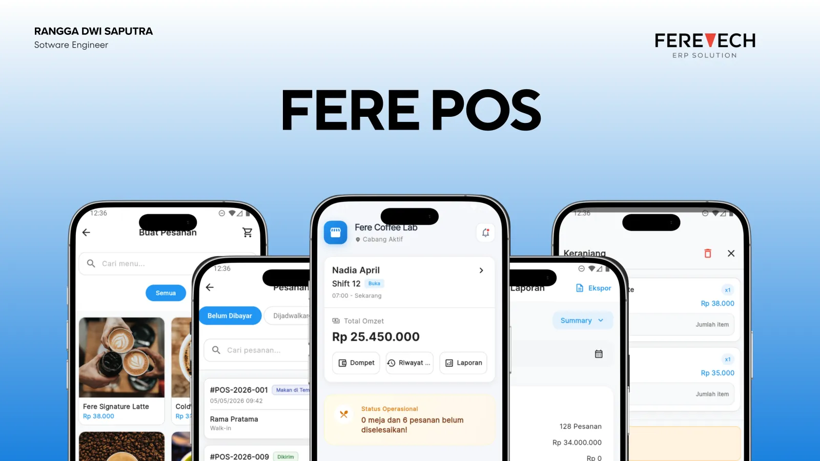 Fere POS Mobile App