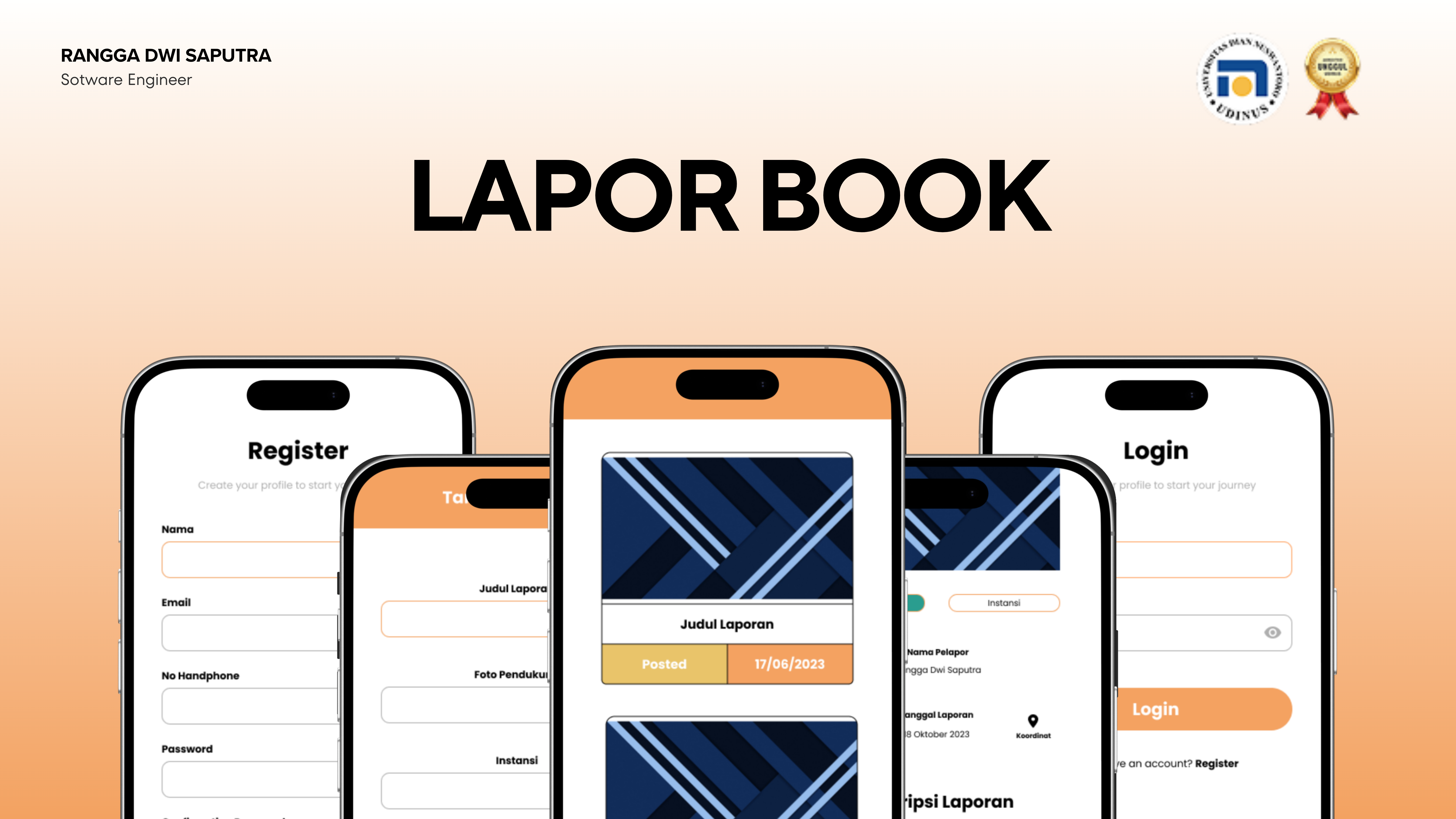 LaporBook Mobile App