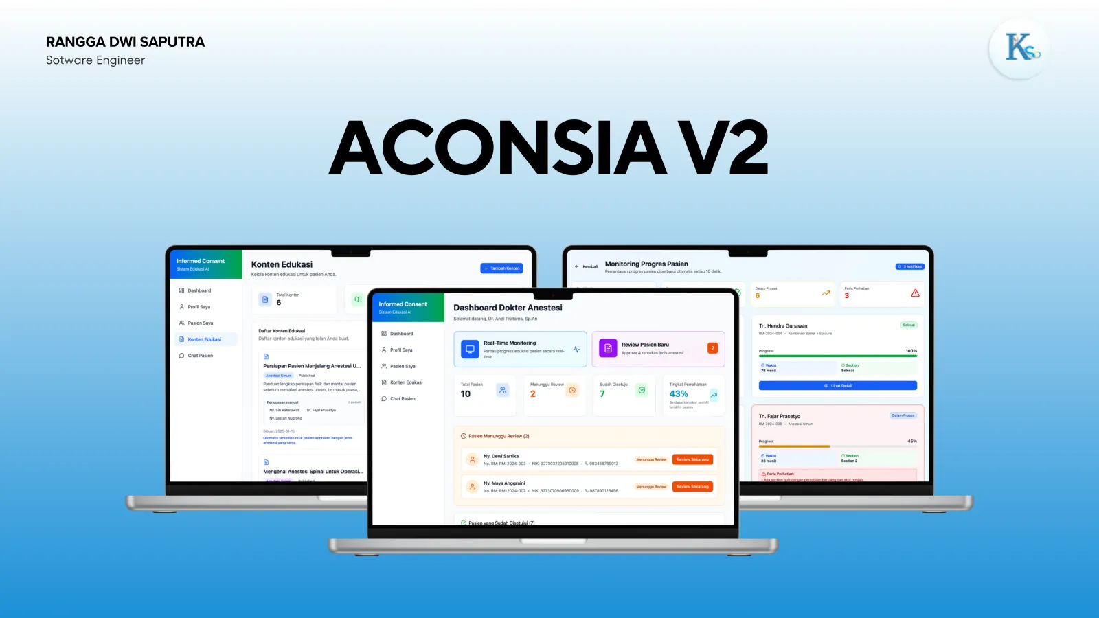 Aconsia Web App