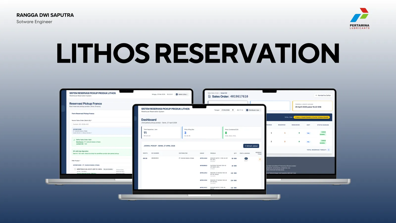 Lithos Reservation Web App